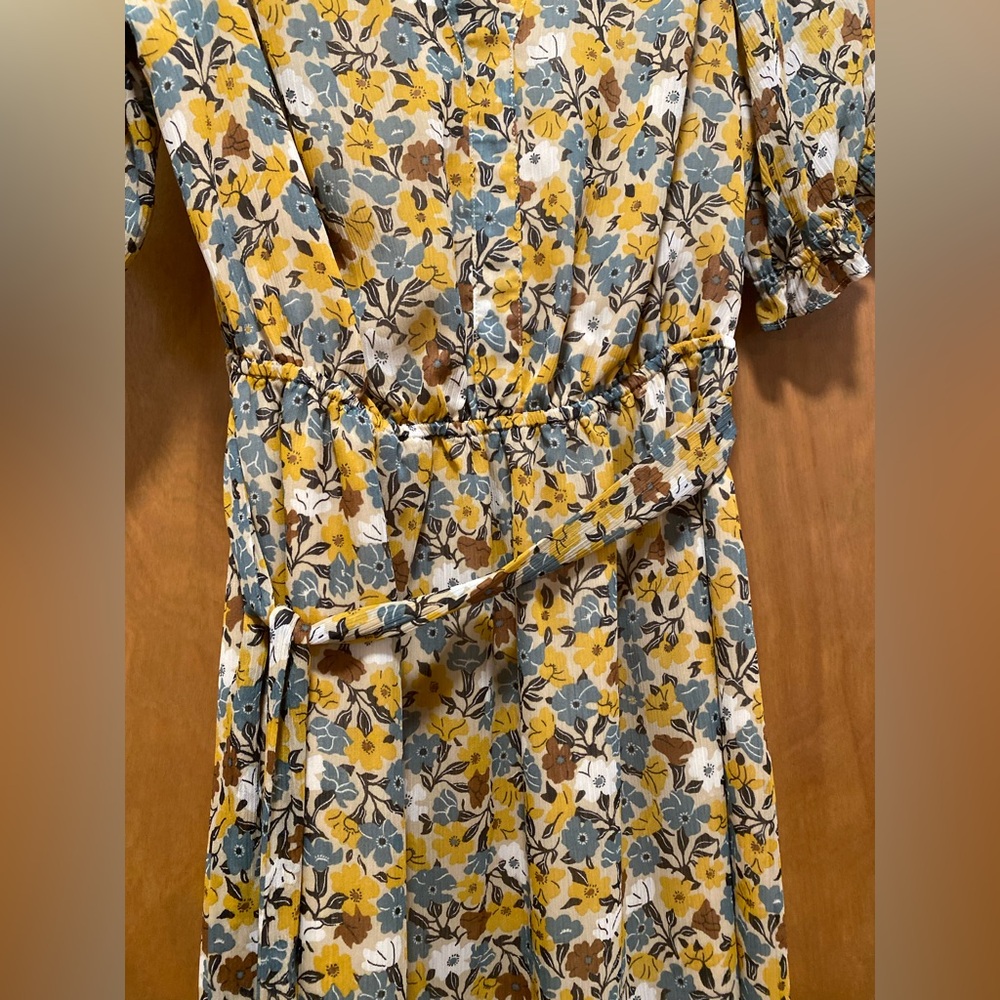 Ann Taylor Factory Floral Dress sz Small - Picture 4 of 7